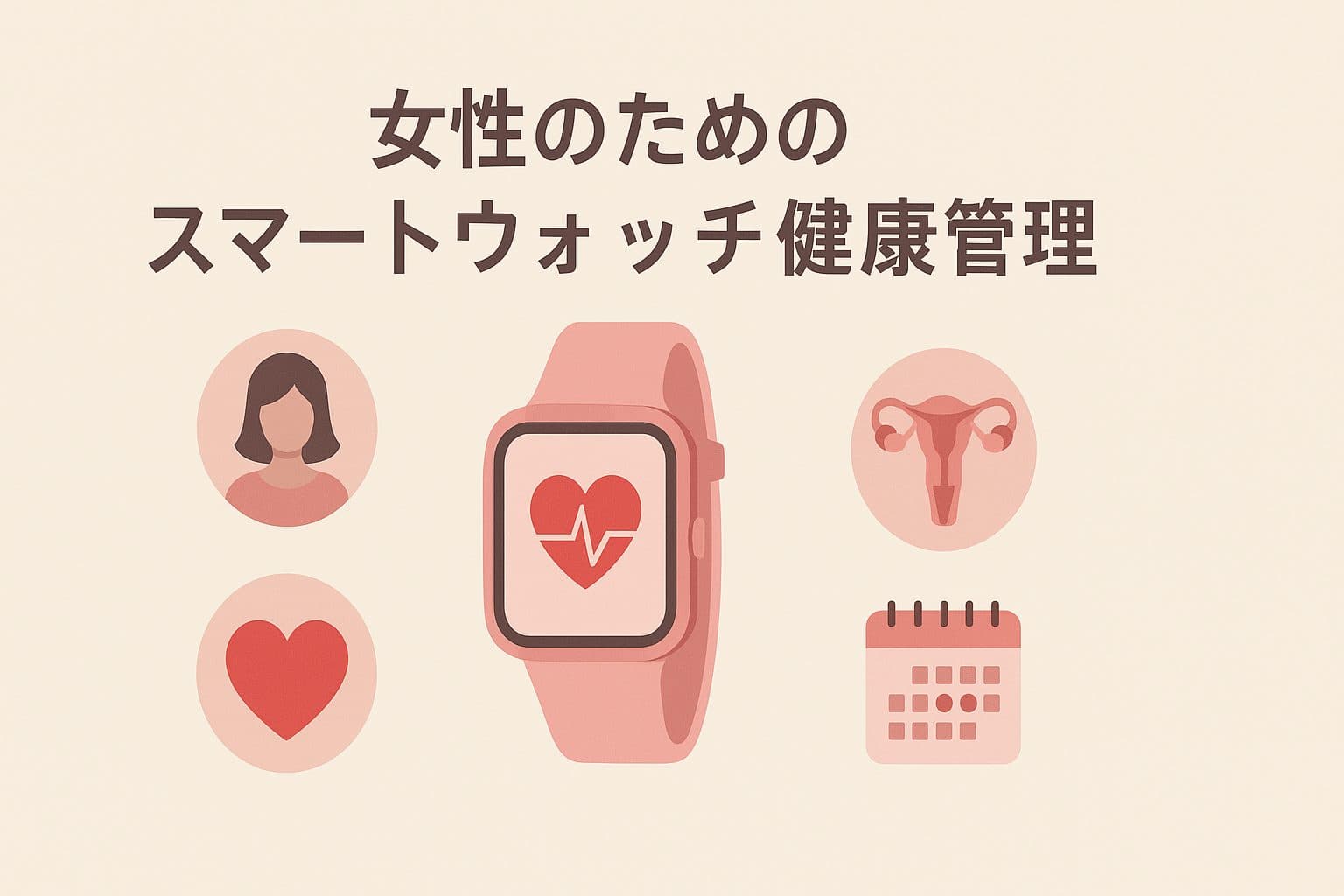 40代・50代女性のためのスマートウォッチ健康管理完全ガイド〜Apple Watchを中心に〜