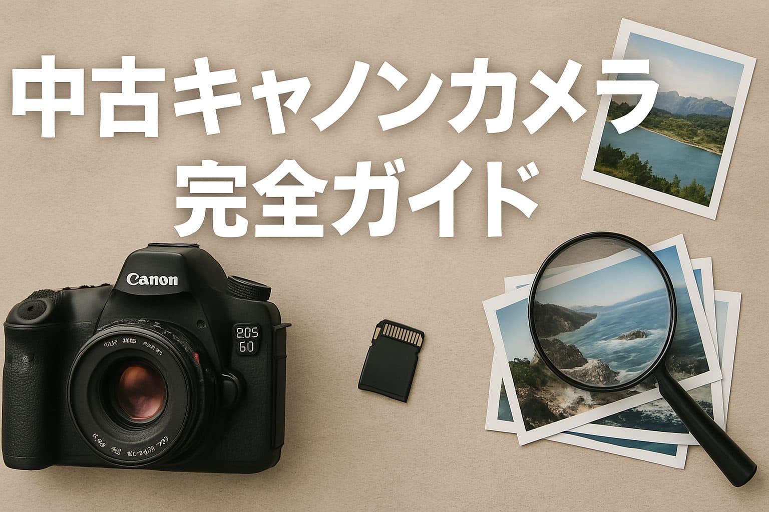 中古キャノンカメラ完全ガイド：失敗しない選び方と高コスパモデル5選