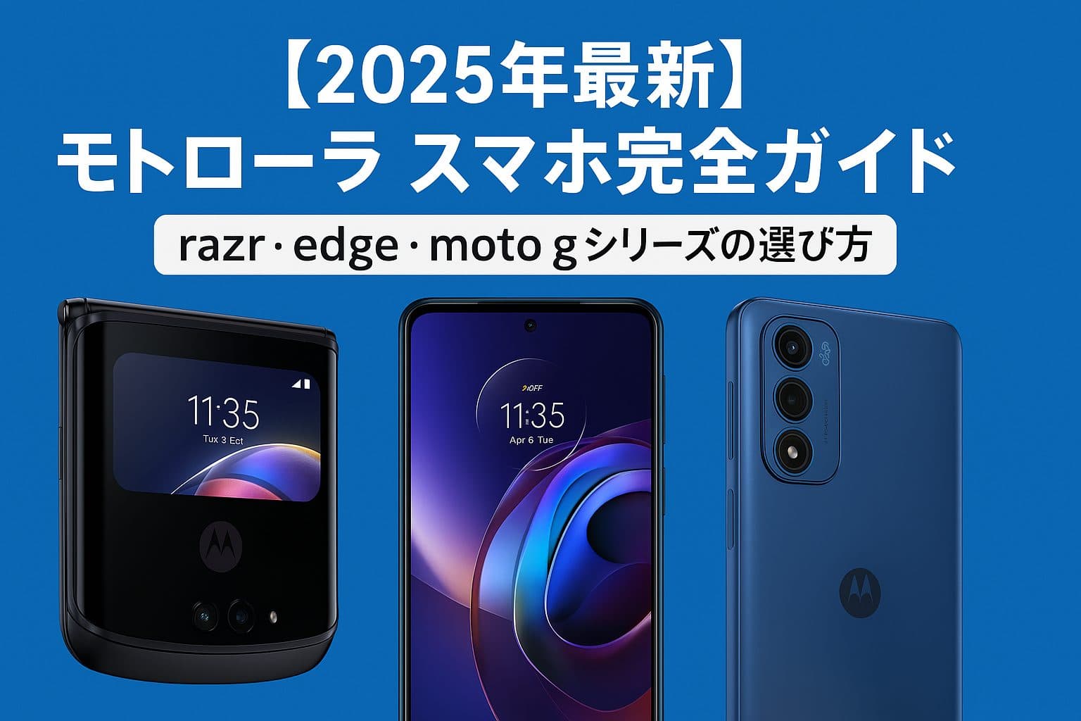 モトローラ最新スマホ完全ガイド：特徴・選び方とよくある疑問【2025年版】