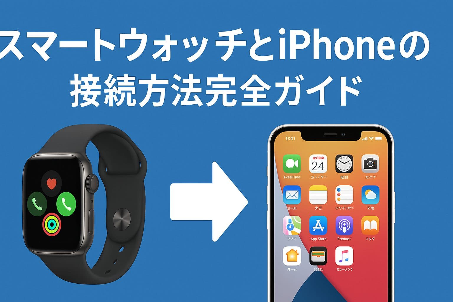 【2025年最新】スマートウォッチとiPhoneの接続方法完全ガイド：Apple Watch以外のおすすめモデルも紹介