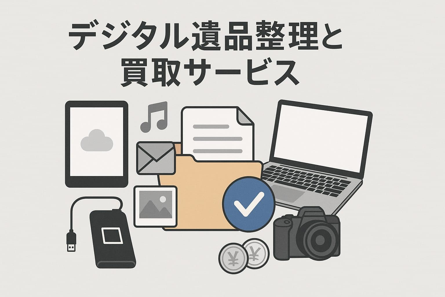 【専門家が徹底解説】デジタル遺品整理と買取サービス完全ガイド～資産価値の見極め方から安心の業者選びまで～