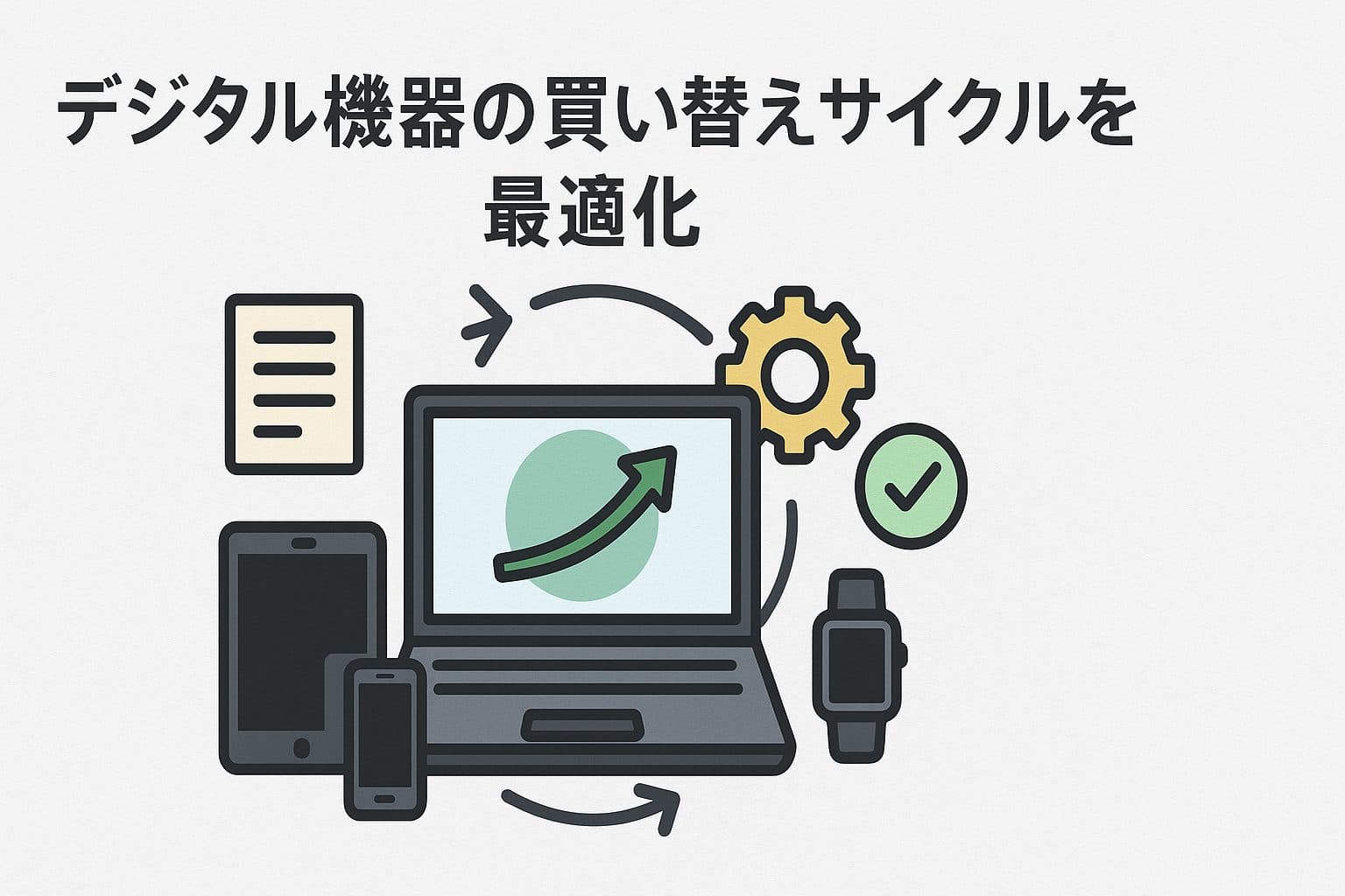 【賢く乗り換え】デジタル機器の買い替えサイクルを最適化して資産価値を最大化する方法