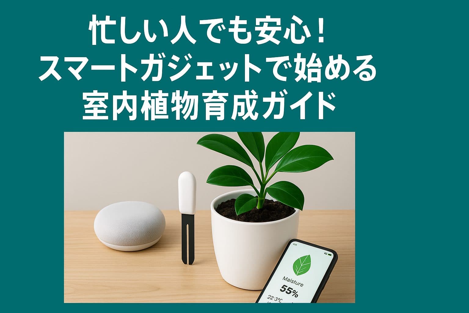 忙しい人でも安心！スマートガジェットで始める室内植物育成ガイド