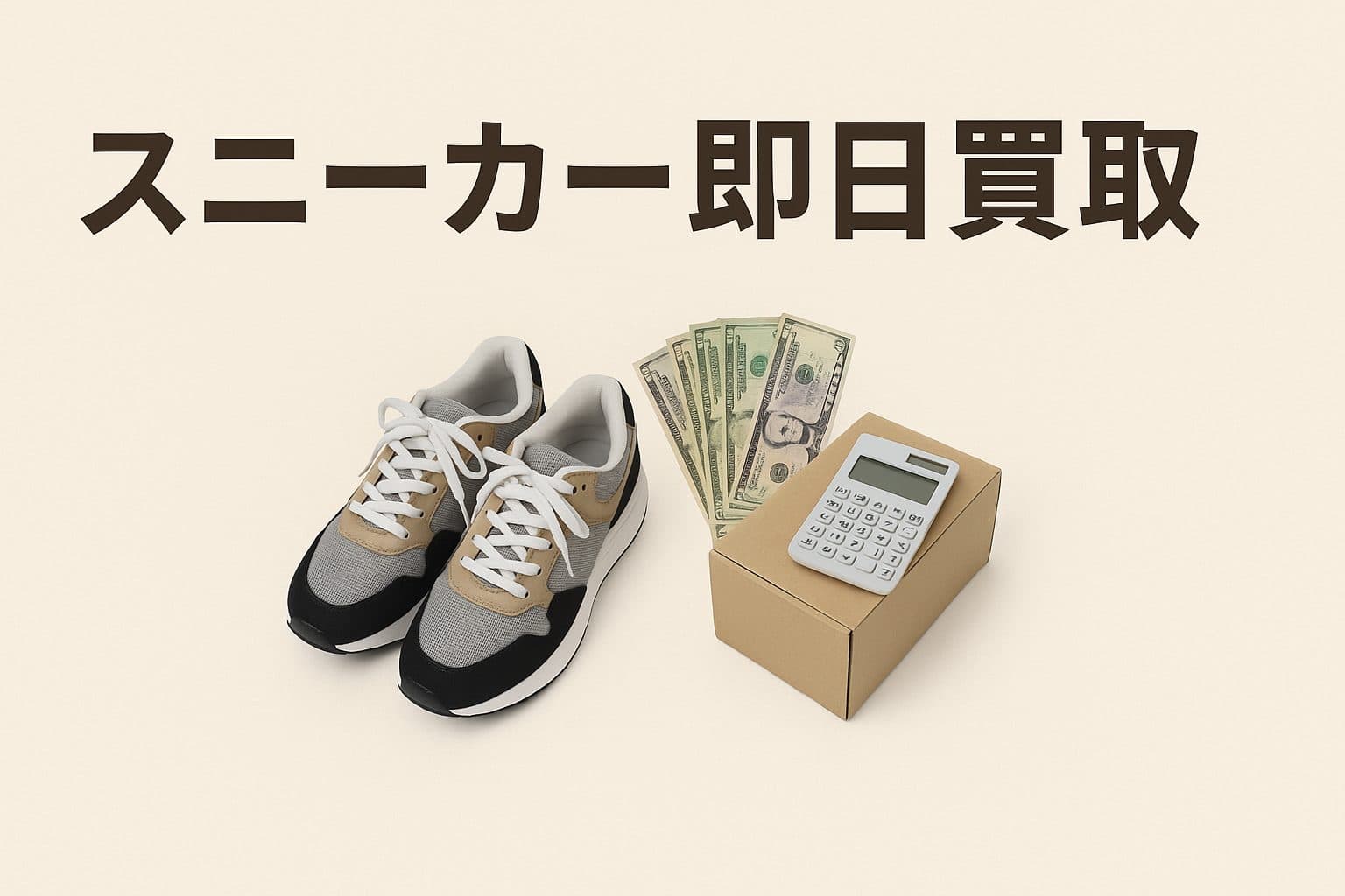 【東京限定】スニーカー即日買取！今日中に現金化できる神店舗リスト