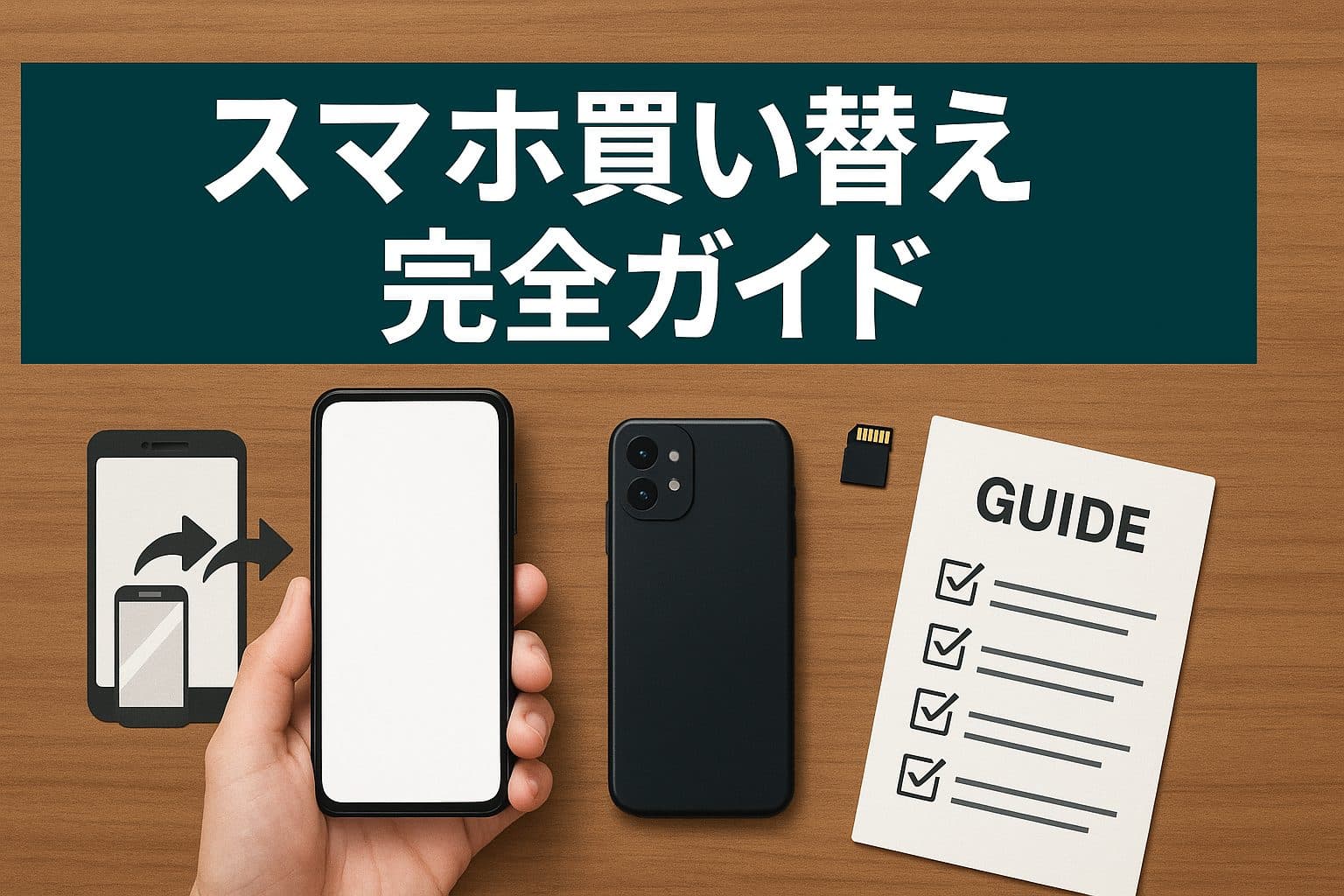 【スマホ買い替え完全ガイド】何から始める？不安解消！後悔しない全手順