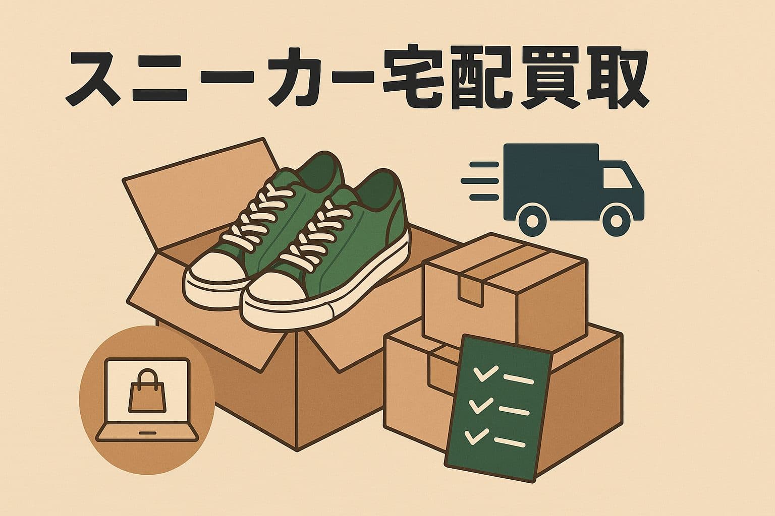 【完全版】もう迷わない！スニーカー宅配買取で安心＆高額査定をGETする秘訣とおすすめ業者