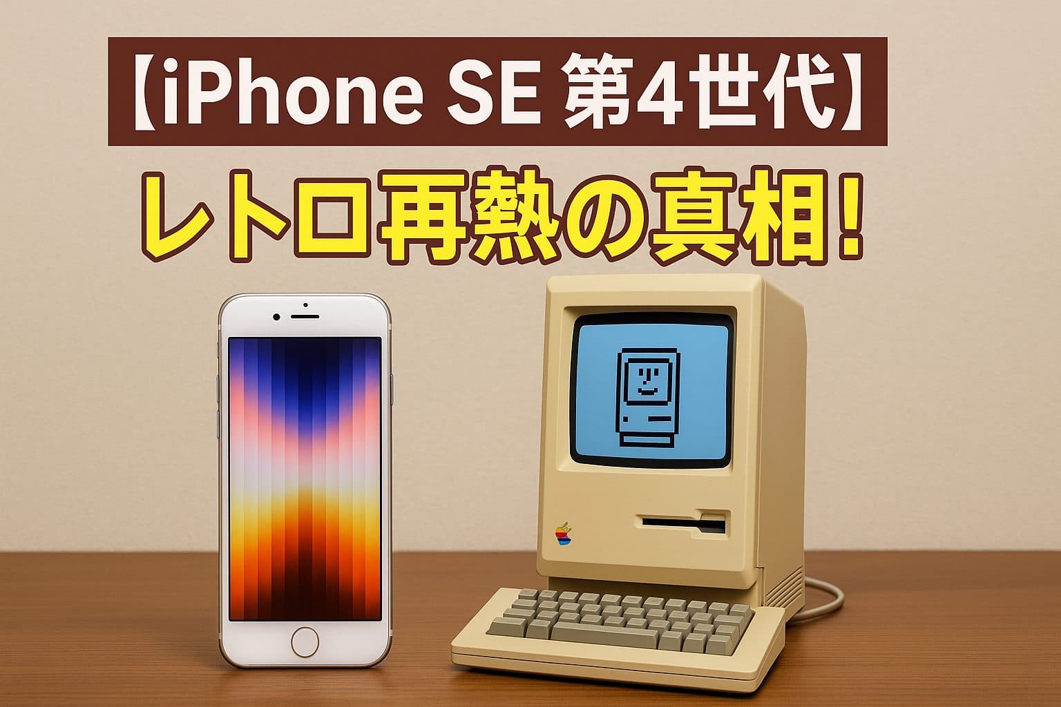 【iPhone SE 第4世代】レトロ再熱の真相！スペック・価格・発売日と魅力を徹底解説