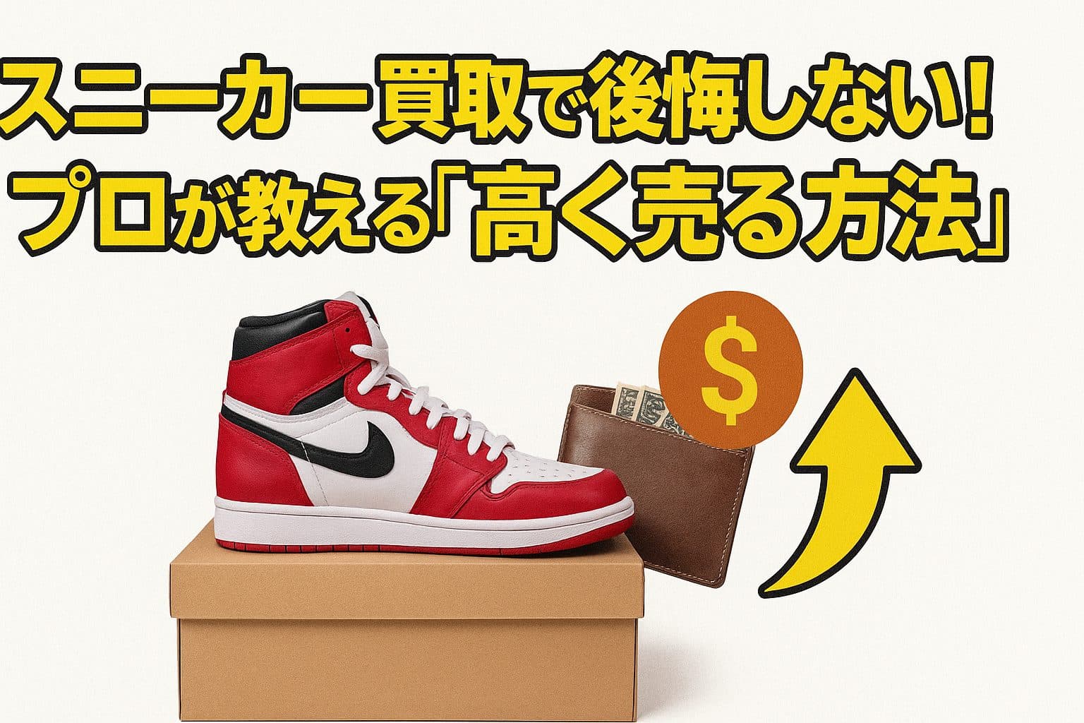【永久保存版】スニーカー買取で後悔しない！プロが教える「高く売る方法」完全ガイド