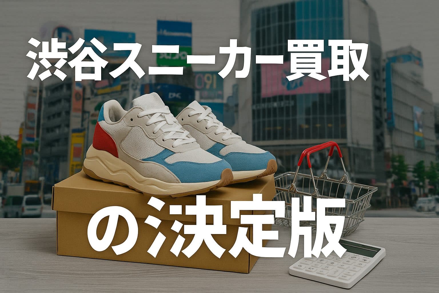 【渋谷スニーカー買取の決定版】高く売りたいあなたへ。失敗しない店選びと高額査定の極意