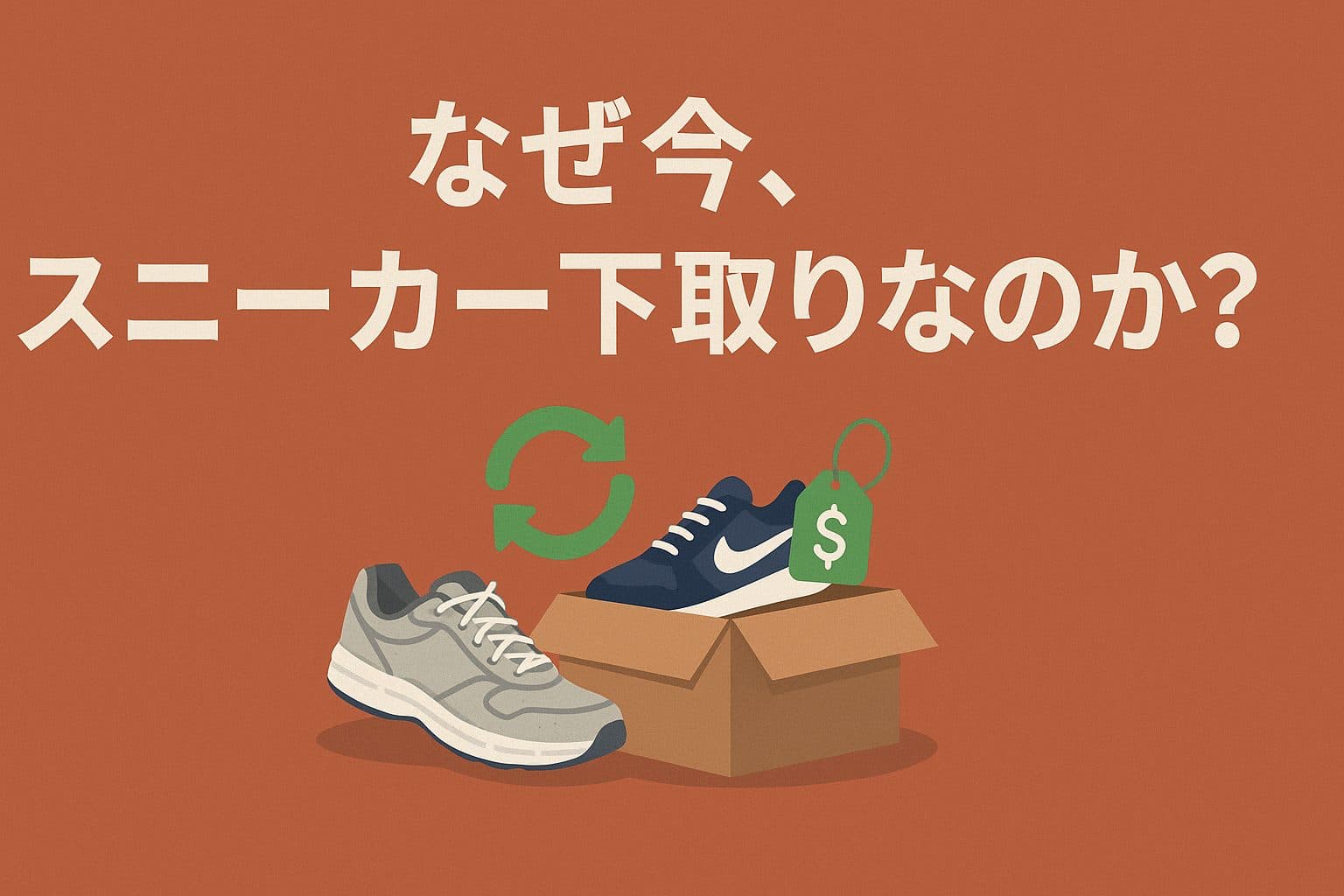 スニーカー下取り購入ガイド｜賢く売って、お得に新しい一足を入手！