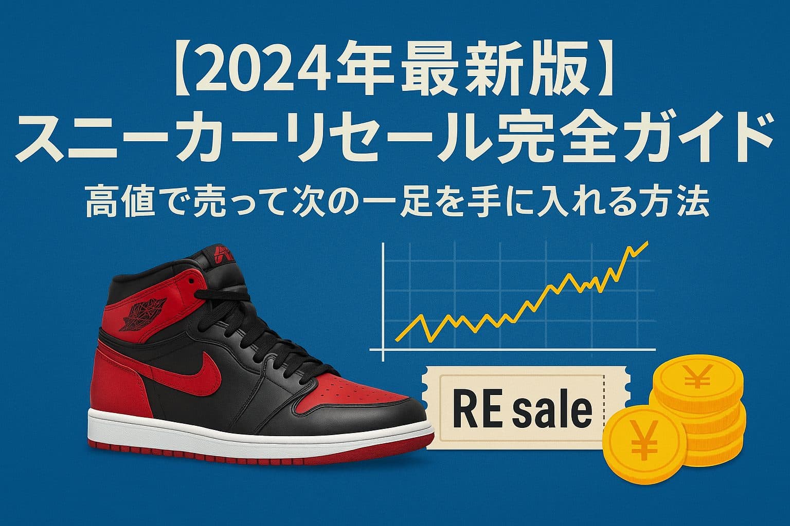 【2025年最新版】スニーカーリセール完全ガイド：高く売って次の一足を手に入れる方法