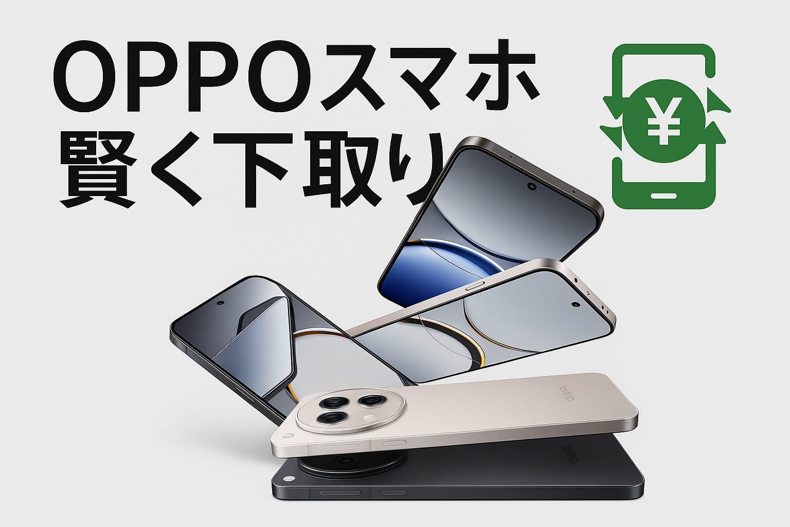 OPPOスマホ下取り完全ガイド：高く売るコツと手続きのポイント