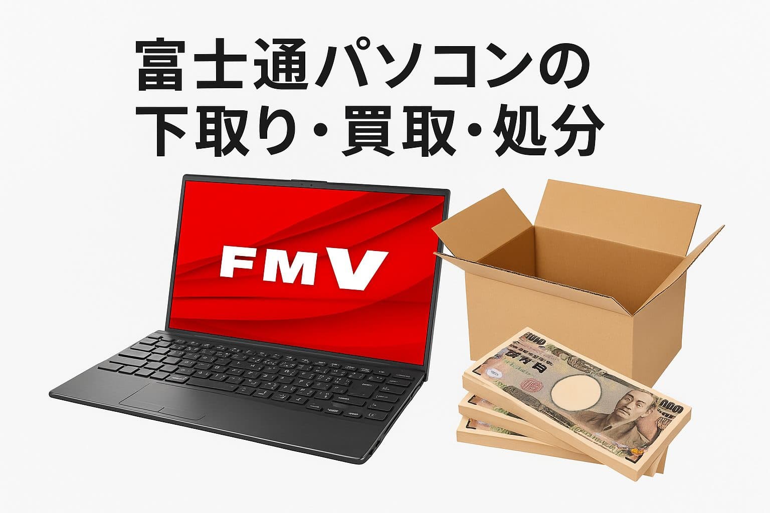 【2025年最新版】富士通パソコン＜FMV＞の下取り・買取・処分を徹底解説！損せず賢く買い替える完全ガイド