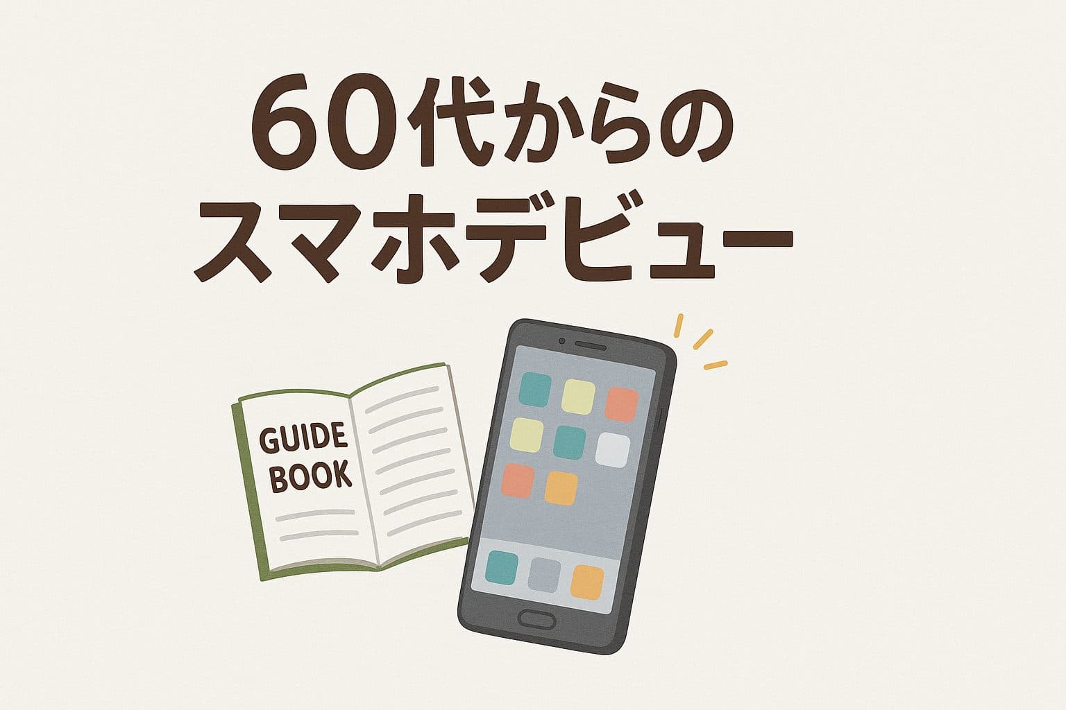 60代からのスマホデビュー完全ガイド！不安を解消し、生活を豊かにする秘訣